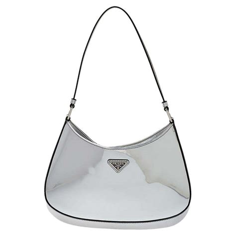 prada silver top|Prada Silver .